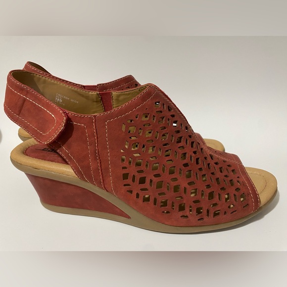 New Earth Women’s Shoes Open Toe Boots High Heel Sandals Rear Strap 12 D - Picture 1 of 10